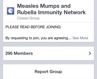 Illustration for article titled This is a Facebook Group Dedicated to Exposing Children to MMR